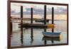 Skiffs Next to the Commercial Fishing Pier in Chatham, Massachusetts. Cape Cod-Jerry and Marcy Monkman-Framed Premium Photographic Print