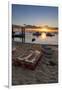 Skiffs Next to the Commercial Fishing Pier in Chatham, Massachusetts. Cape Cod-Jerry and Marcy Monkman-Framed Photographic Print