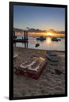 Skiffs Next to the Commercial Fishing Pier in Chatham, Massachusetts. Cape Cod-Jerry and Marcy Monkman-Framed Photographic Print