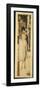 Skigge Und Eingelstudie Fur Die Allegorie Der Skulptor, 1890-Gustav Klimt-Framed Premium Giclee Print