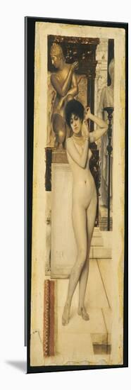 Skigge Und Eingelstudie Fur Die Allegorie Der Skulptor, 1890-Gustav Klimt-Mounted Premium Giclee Print