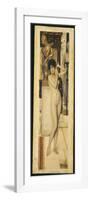 Skigge Und Eingelstudie Fur Die Allegorie Der Skulptor, 1890-Gustav Klimt-Framed Giclee Print