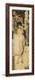 Skigge Und Eingelstudie Fur Die Allegorie Der Skulptur, 1890-Gustav Klimt-Framed Premium Giclee Print