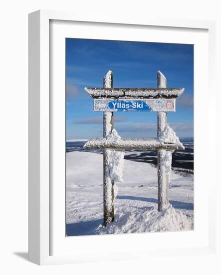 Skiing Area of Ylläs-pljvv-Framed Photographic Print