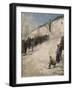 Skiing Competition in Fjelkenbakken, Asker-Axel Hjalmar Ender-Framed Giclee Print