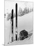 Skiing Equipment-null-Mounted Photographic Print