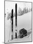 Skiing Equipment-null-Mounted Photographic Print
