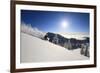 Skiing First Tracks On The Backside Of Catherines In Alta, Utah-Liam Doran-Framed Photographic Print