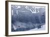 Skiing Gondola, Whistler to Blackcomb, British Columbia, Canada-Walter Bibikow-Framed Photographic Print