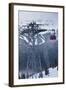 Skiing Gondola, Whistler to Blackcomb, British Columbia, Canada-Walter Bibikow-Framed Photographic Print