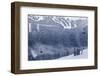 Skiing Gondola, Whistler to Blackcomb, British Columbia, Canada-Walter Bibikow-Framed Photographic Print