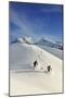 Skiing, Hohe Gaisl, Pragser Valley, Hochpustertal Valley, South Tyrol, Italy (Mr)-Norbert Eisele-Hein-Mounted Photographic Print