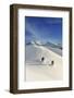 Skiing, Hohe Gaisl, Pragser Valley, Hochpustertal Valley, South Tyrol, Italy (Mr)-Norbert Eisele-Hein-Framed Photographic Print