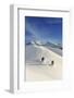 Skiing, Hohe Gaisl, Pragser Valley, Hochpustertal Valley, South Tyrol, Italy (Mr)-Norbert Eisele-Hein-Framed Photographic Print