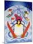 Skiing Holiday, 2000-Cathy Baxter-Mounted Giclee Print