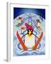 Skiing Holiday, 2000-Cathy Baxter-Framed Giclee Print