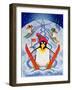 Skiing Holiday, 2000-Cathy Baxter-Framed Giclee Print