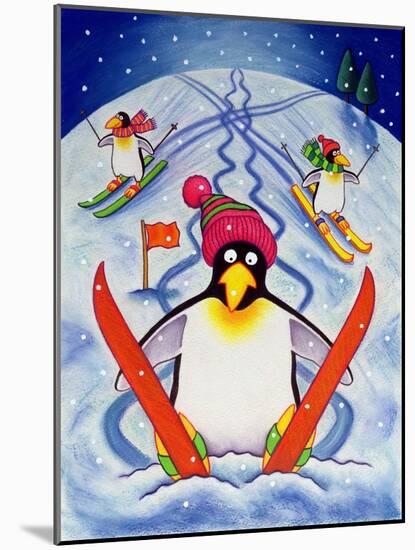 Skiing Holiday, 2000-Cathy Baxter-Mounted Giclee Print