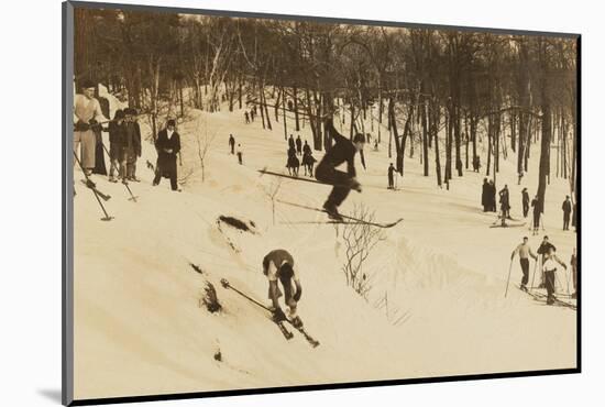 Skiing I-Wild Apple Portfolio-Mounted Photographic Print