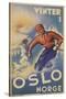 Skiing in Oslo, Norway-null-Stretched Canvas