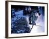 Skiing in Santa Fe, New Mexico, USA-Lee Kopfler-Framed Photographic Print