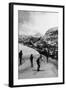 Skiing in Switzerland-null-Framed Photographic Print