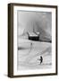 Skiing in Switzerland-null-Framed Photographic Print