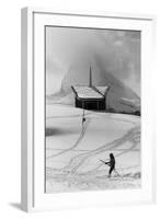 Skiing in Switzerland-null-Framed Photographic Print