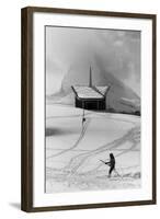 Skiing in Switzerland-null-Framed Photographic Print