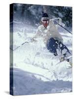 Skiing in Taos, New Mexico, USA-Lee Kopfler-Stretched Canvas