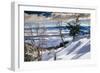 Skiing In The Backcountry Near Jackson Hole Mountain Resort-Jay Goodrich-Framed Photographic Print