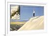 Skiing in the Sangre de Cristo Mountains, Santa Fe, New Mexico-null-Framed Premium Giclee Print