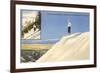 Skiing in the Sangre de Cristo Mountains, Santa Fe, New Mexico-null-Framed Premium Giclee Print