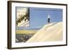 Skiing in the Sangre de Cristo Mountains, Santa Fe, New Mexico-null-Framed Art Print