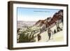 Skiing in Utah-null-Framed Art Print