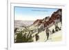 Skiing in Utah-null-Framed Art Print
