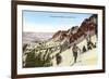 Skiing in Utah-null-Framed Art Print