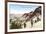 Skiing in Utah-null-Framed Premium Giclee Print