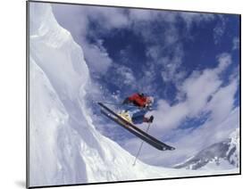 Skiing in Vail, Colorado, USA-Lee Kopfler-Mounted Premium Photographic Print