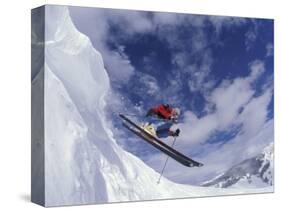 Skiing in Vail, Colorado, USA-Lee Kopfler-Stretched Canvas