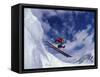 Skiing in Vail, Colorado, USA-Lee Kopfler-Framed Stretched Canvas