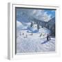 Skiing,Kitzbhuel, 2014-Andrew Macara-Framed Giclee Print