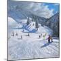 Skiing,Kitzbhuel, 2014-Andrew Macara-Mounted Giclee Print