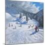 Skiing,Kitzbhuel, 2014-Andrew Macara-Mounted Giclee Print