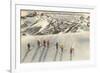 Skiing on Mazama Ridge, Mt. Rainier, Washington-null-Framed Art Print