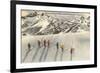 Skiing on Mazama Ridge, Mt. Rainier, Washington-null-Framed Art Print