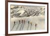 Skiing on Mazama Ridge, Mt. Rainier, Washington-null-Framed Premium Giclee Print