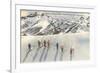 Skiing on Mazama Ridge, Rainier National Park, Washington-null-Framed Premium Giclee Print