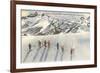 Skiing on Mazama Ridge, Rainier National Park, Washington-null-Framed Premium Giclee Print