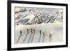 Skiing on Mazama Ridge, Rainier National Park, Washington-null-Framed Premium Giclee Print